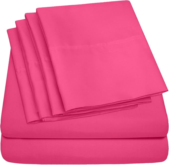 Cal King Size Bed Sheets by SweetHomeCollection
