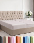 Split King Fitted Bed Sheet by CGKUnlimited