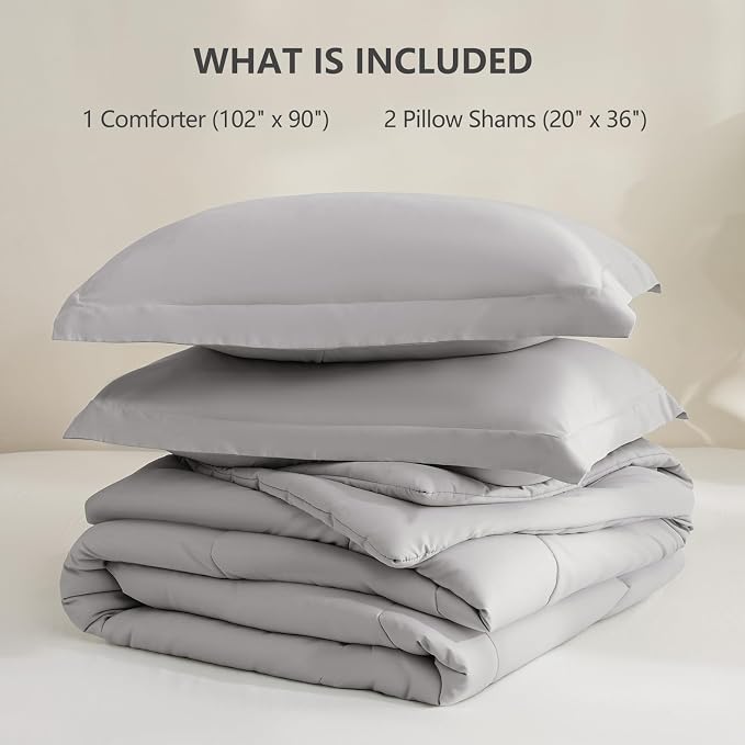 CozyLux King Size Comforter Set - Image 6