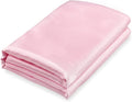 Homiest Blush Pink Satin Twin Sheet Set by Homiest