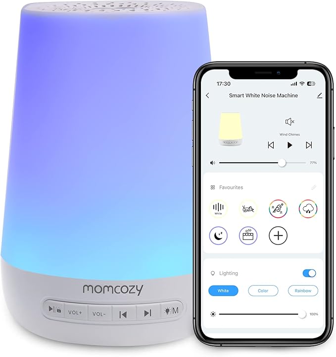 Baby Sound Machine, Momcozy White Noise Machine by Momcozy