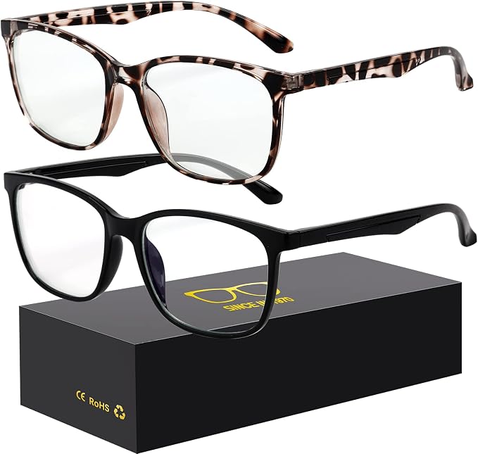 Oilway Blue-Light Blocking Glasses Computer Reading/Gaming/TV/Phones Glasses by Oilway
