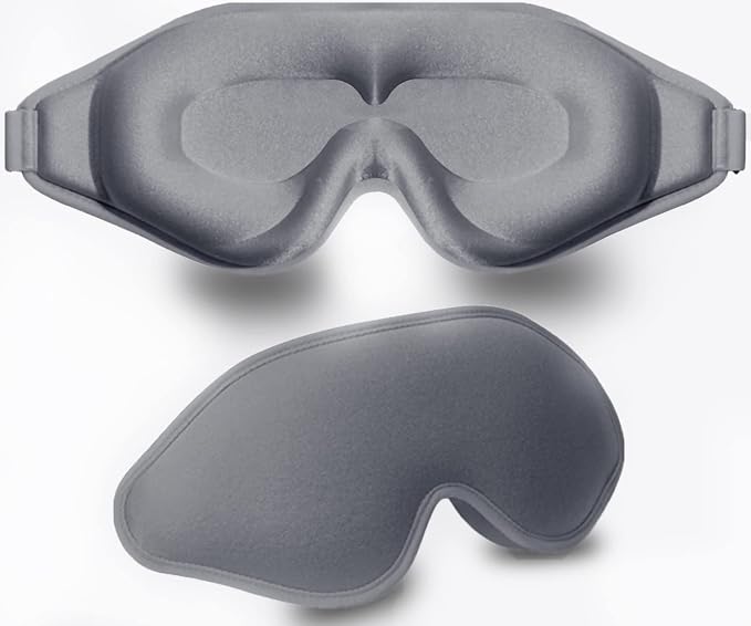 Sleep Mask, 3D Deep Contoured Eye Covers by FengXinZi