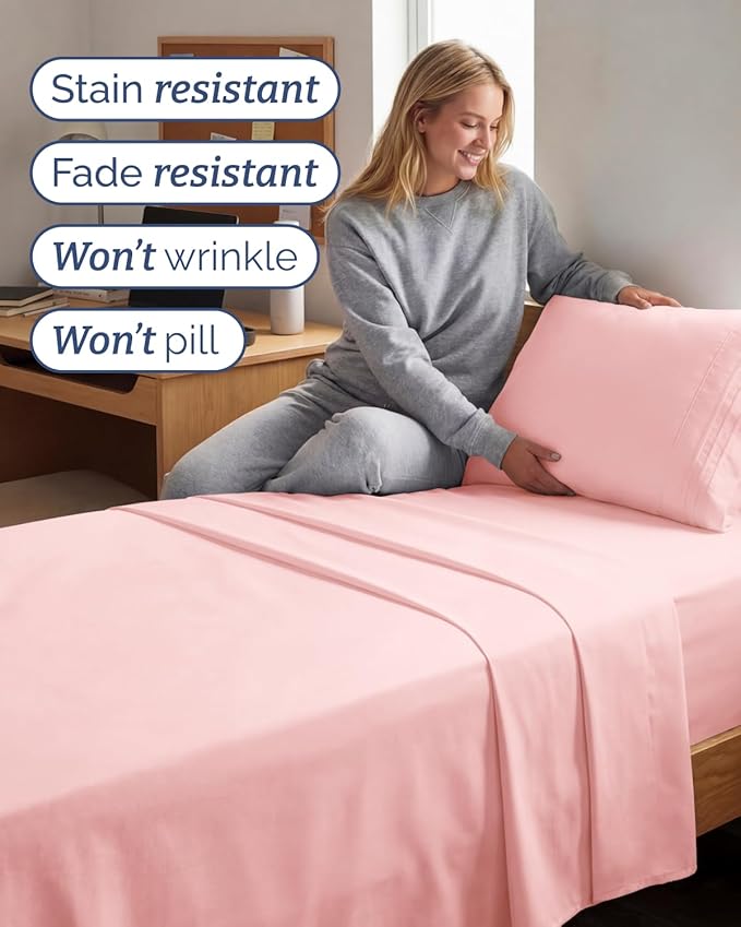 Twin XL Size 3 Piece Sheet Set - Image 5