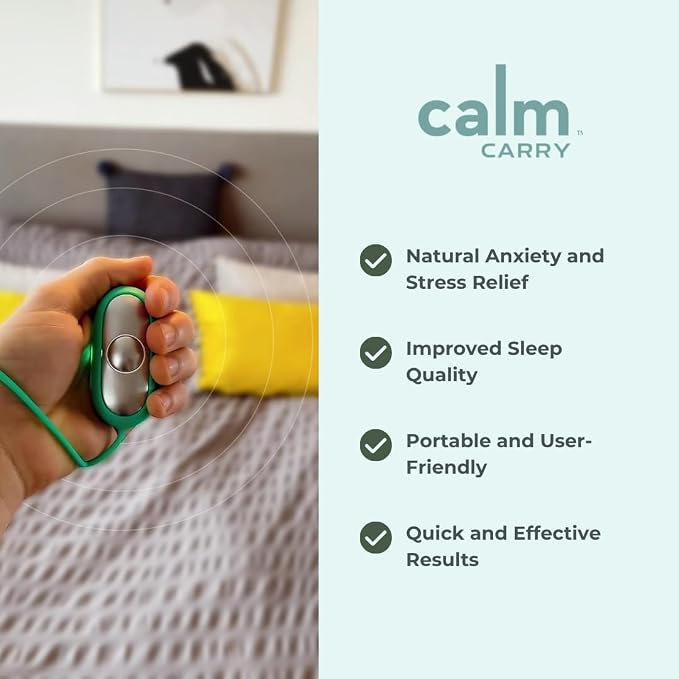 Glowco CalmCarry Sleep Aid Device – Handheld Microcurrent Relaxation Tool - Image 4
