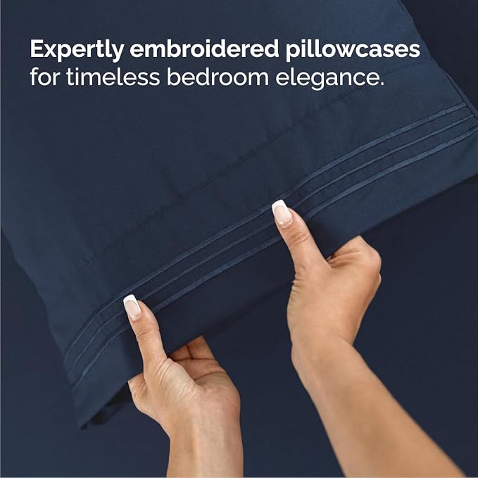 Cal King Size 4 Piece Sheet Set - Image 6