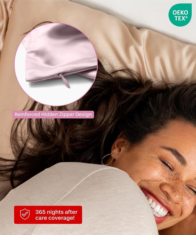SUNDAYSILKS™ Premium Silk Pillow Cases | 100% Mulberry Silk Pillowcase - Image 5