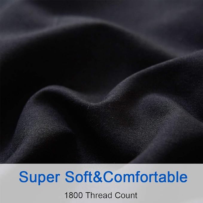 SONORO KATE Bed Sheet Set Super Soft Microfiber 1800 Thread Count Luxury - Image 5