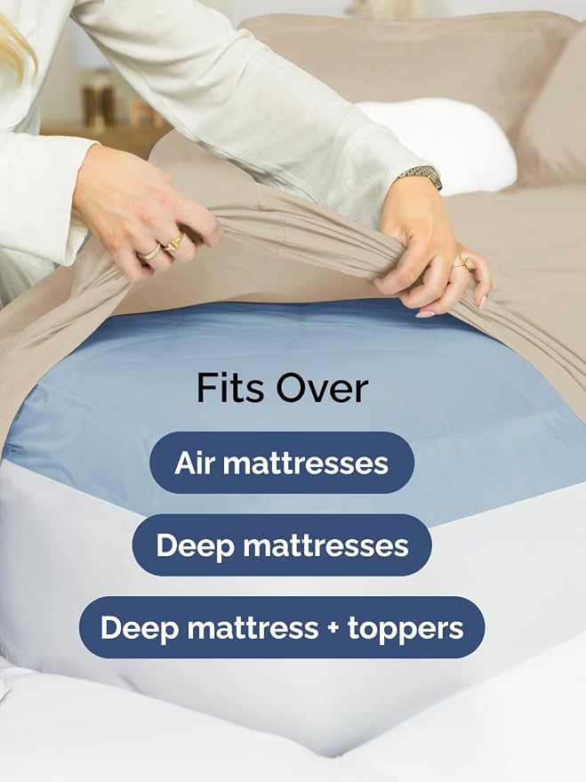 Extra Deep Twin Fitted Sheet - Image 6