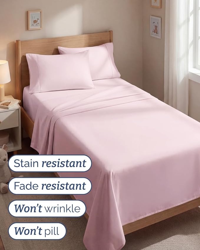 Twin 4 Piece Sheet Set - Image 5