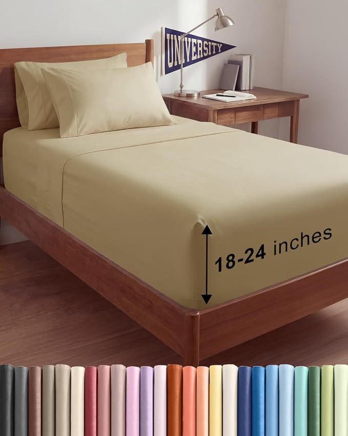 Extra Deep Twin XL Sheet Set by CGKUnlimited