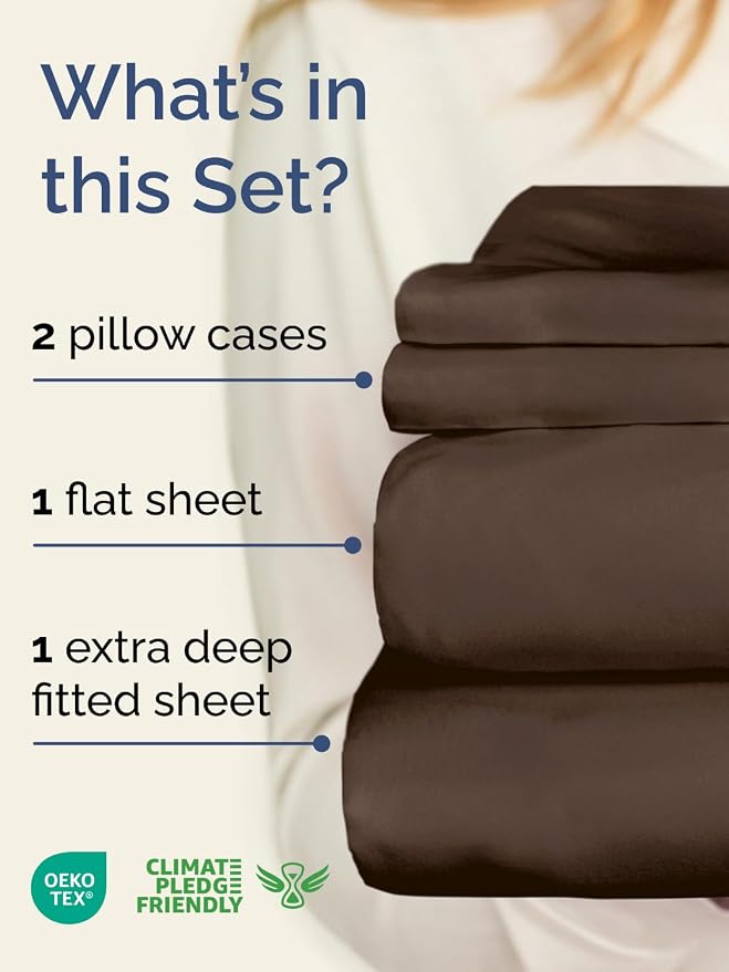 Extra Deep Twin Sheet Set - Image 2