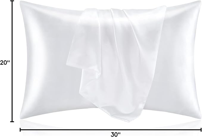 BEDELITE Satin Pillowcase for Hair and Skin, Super Soft and Cooling Similar to - Image 8