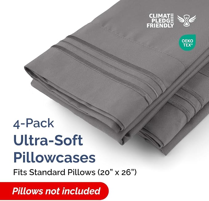 Standard Pillow Cases Set of 4 - Image 2