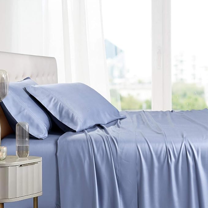 Royal Hotel Bedding 100% Natural Viscose Made from Bamboo Sheets, Soft Cooling - Image 3