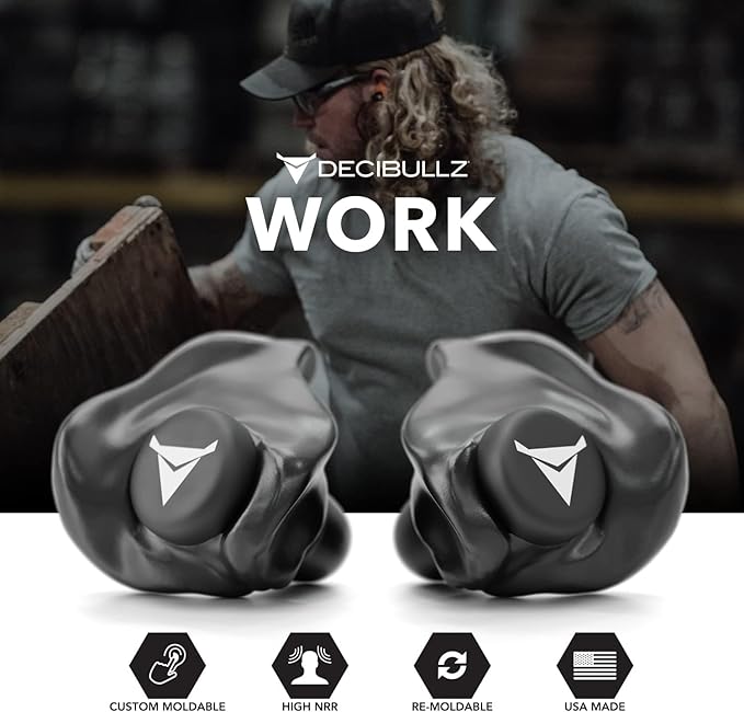 Decibullz - Custom Molded Earplugs, 31dB Highest NRR, Comfortable Hearing - Image 5