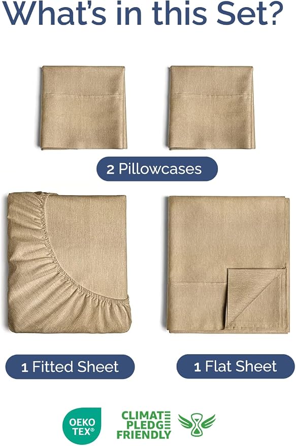 Extra Deep Twin Sheet Set - Image 2