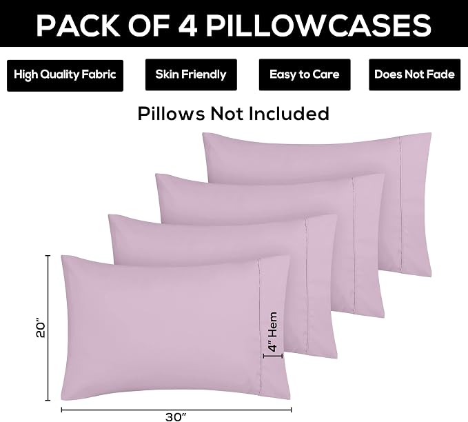 Utopia Bedding Queen Pillow Cases - Image 3