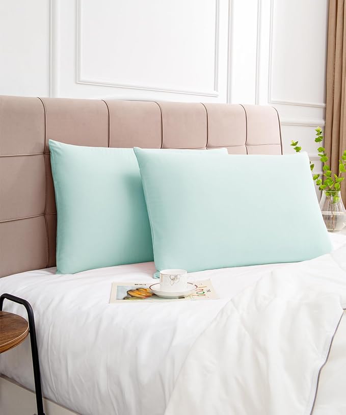 Warmstar Cotton Pillow Cases King Size Set of 2, 600 Thread Count Pillowcases - Image 7
