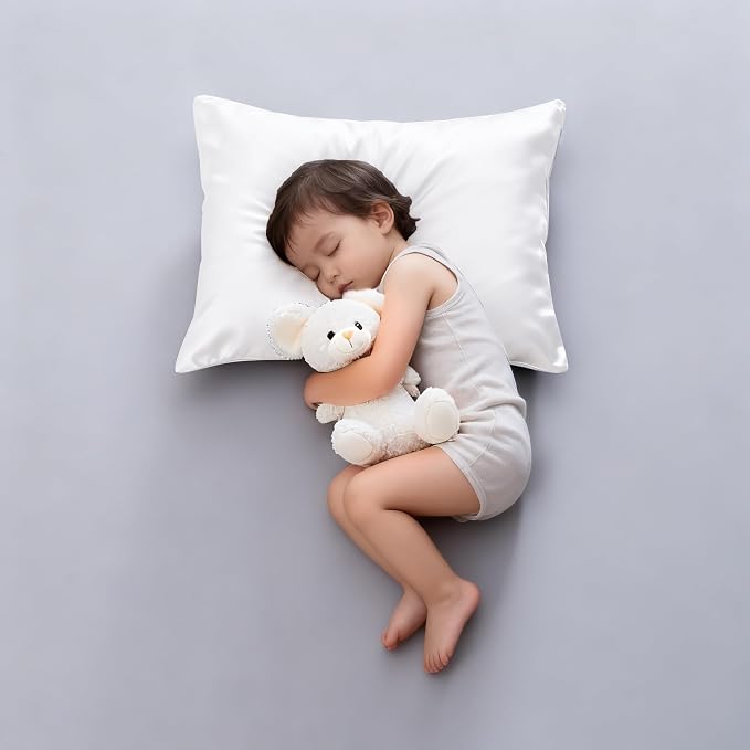 4 Pack Cooling Toddler Pillow Cases, Viscose Derived from Bamboo Small Pillow by ShunjieHome