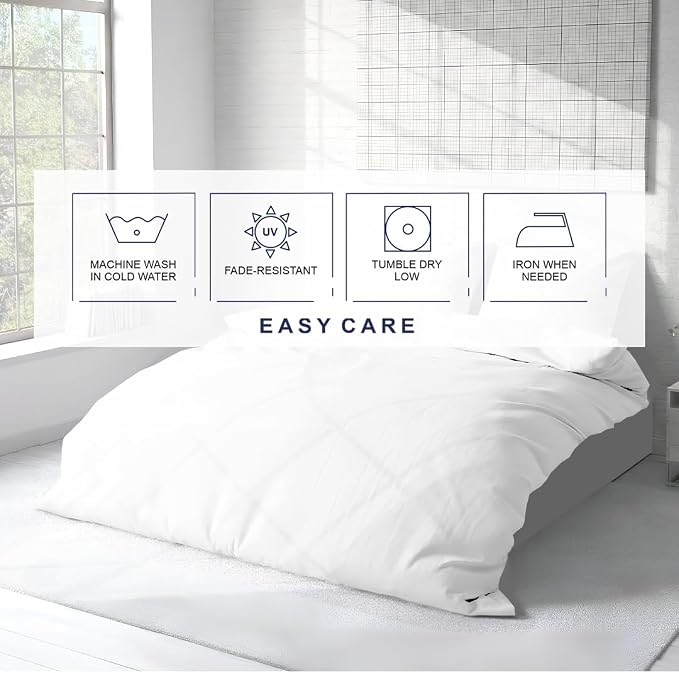 Kotton Culture 1 Pc 120"x120" Duvet Cover Super King Plus/Super Oversize King - Image 7