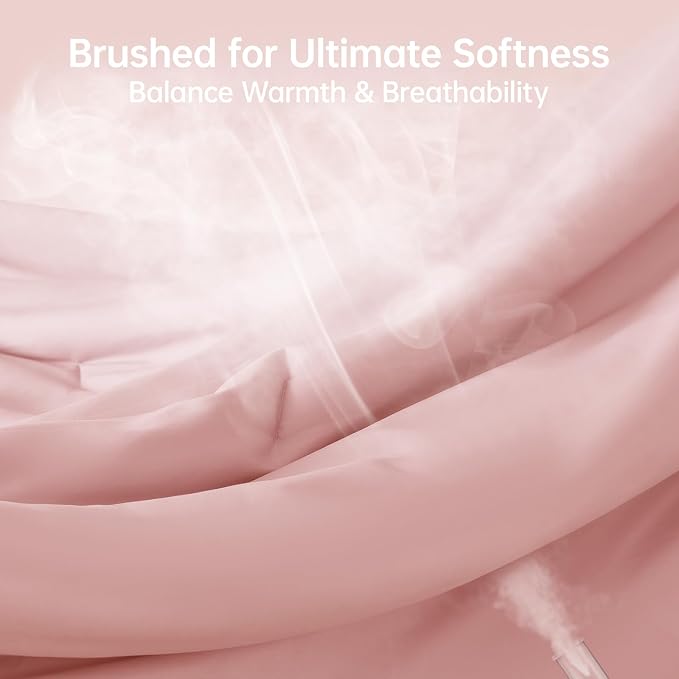MUXHOMO Queen Comforter Set, All Season Ultra Soft Down Alternative Bedding - Image 3