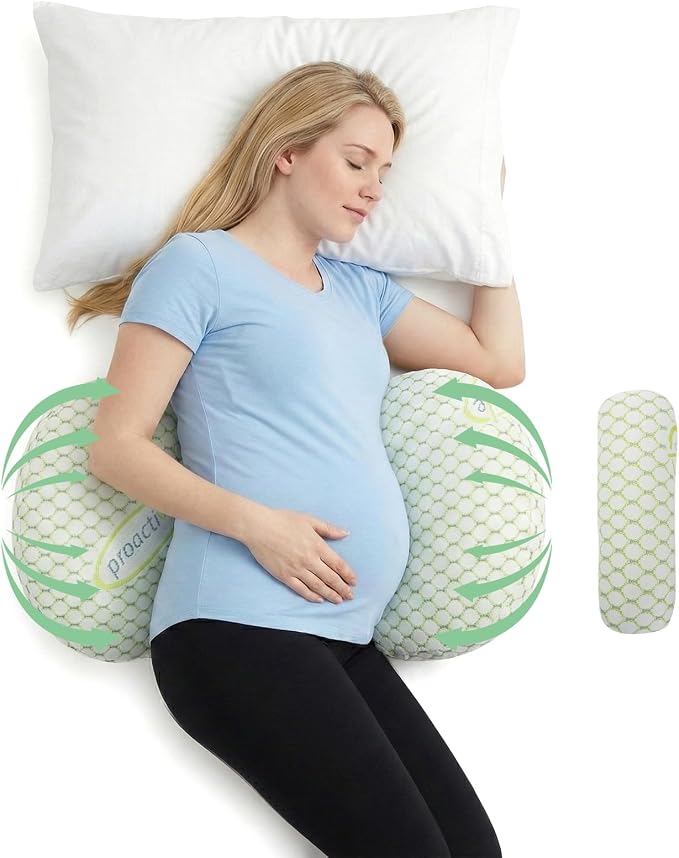 Pregnancy Pillows for Sleeping, Pregnancy Wedge Pillow for Side Sleeping by Unknown