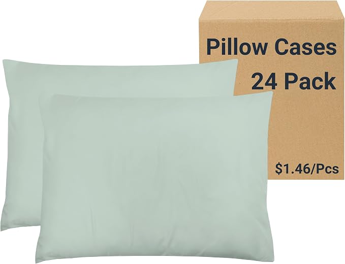 ZPECC Pillow Cases Bulk 24 Pack by ZPECC-ABrandThatHasBeenFocusedOnBabyProductsFor18Years