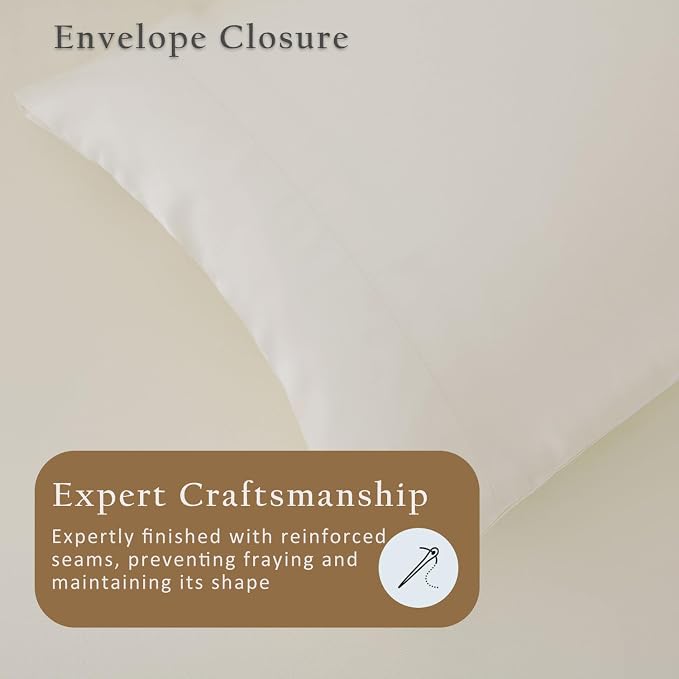 TOSMO Luxury Pillow Case Set of 2 - Image 5