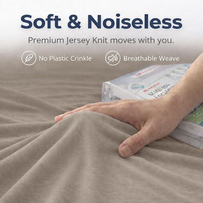 Guardmax Jersey Knitted RV Size Zippered Mattress Encasement - Image 7