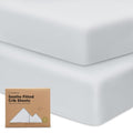 KeaBabies 2-Pack Organic Crib Sheets by KeaBabies