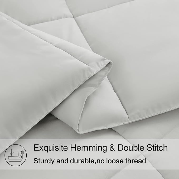 EASELAND Oversized Queen Down Alternative Comforter - Image 5