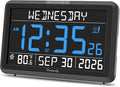 DreamSky Digital Clock with Date and Day of Week by DreamSky
