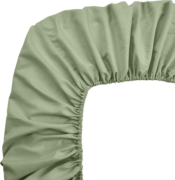 FreshCulture Queen Fitted Sheets, Bulk Pack of 6, Deep Pocket, Soft Microfiber - Image 4