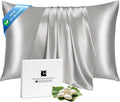 Ravmix Silk Pillow Cases with Zipper, 21momme Mulberry Silk Pillowcase by Ravmix