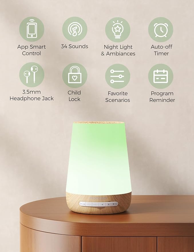 Baby Sound Machine, Momcozy White Noise Machine - Image 2