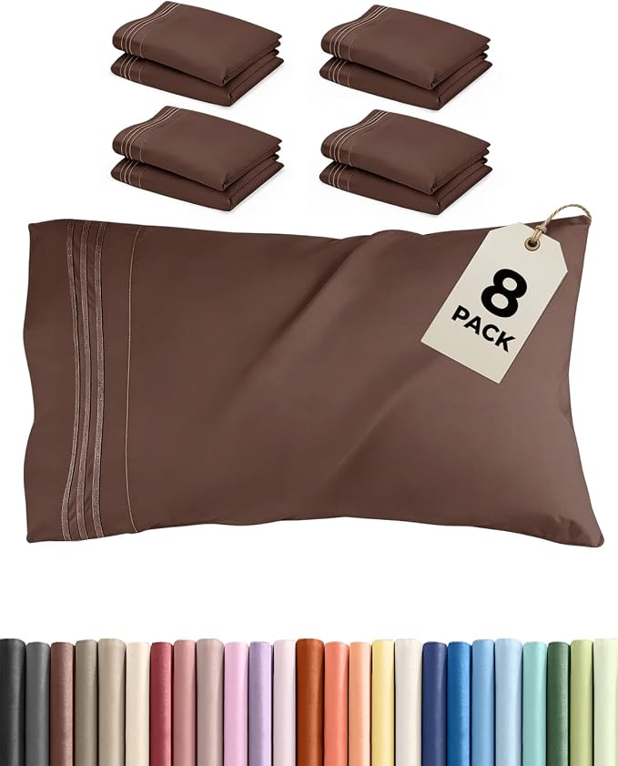 King Pillow Cases Set of 8 by CGKUnlimited