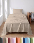 Lightweight 3 Piece Bed Sheet Set Twin XL Size by CGKUnlimited