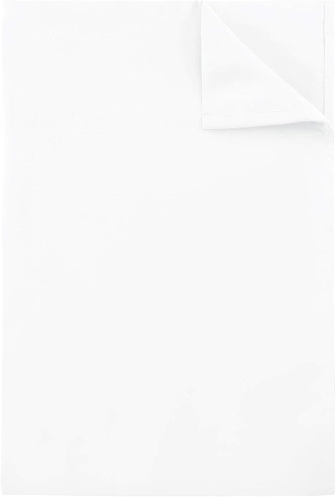 Sfoothome White Flat Sheet, Ultra Soft and Comfortable Microfiber Top Sheet - Image 4