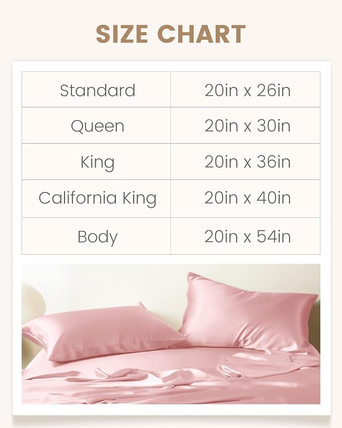 THXSILK Set of 2 Silk Pillowcase - Image 9