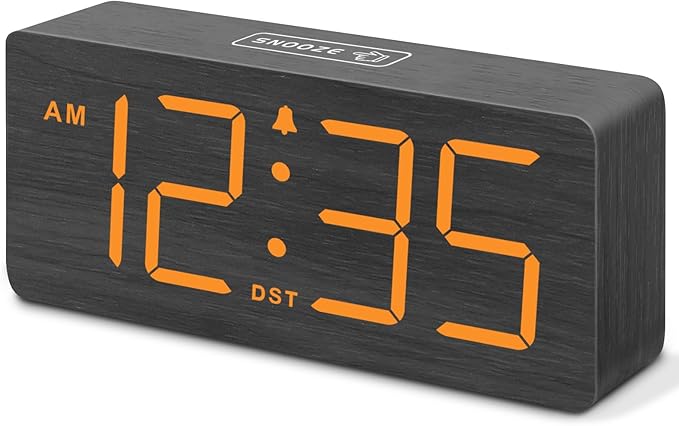 DreamSky Wooden Digital Alarm Clock by DreamSky