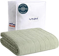 YnM Exclusive 25 lbs Weighted Blanket, Extra Heavy Cotton/Polyester Bed Blanket by YNM