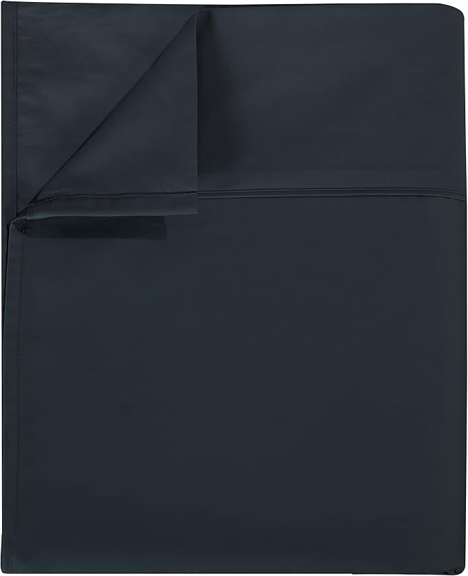 Flat Sheet Only Twin Size, 400 TC 100% Egyptian Cotton Flat Sheet by ShunjieHome