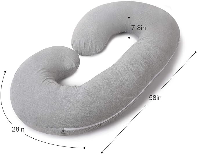 INSEN Pregnancy Pillow for Sleeping, Maternity Pillow - Image 4