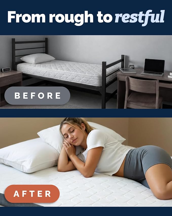 Memory Foam Mattress Topper - Image 3