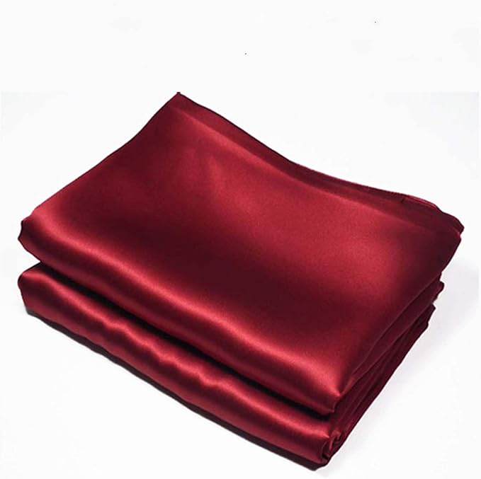 Red Silk Pillow Cases for Hair and Skin Made in USA, 100% Mulberry Silk - Image 6