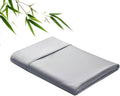 Bamboo Viscose Flat Sheets Only, 400 Thread Count Sateen Weave TwinXL Size Flat by ZaizaiHome