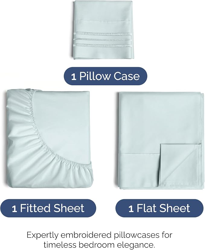 Twin Size 3 Piece Sheet Set - Image 2