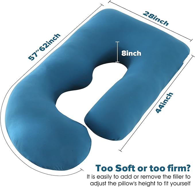 U-Shaped Full Body Pregnancy Pillow - Image 4