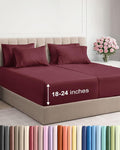 Extra Deep Split King Sheet Set by CGKUnlimited